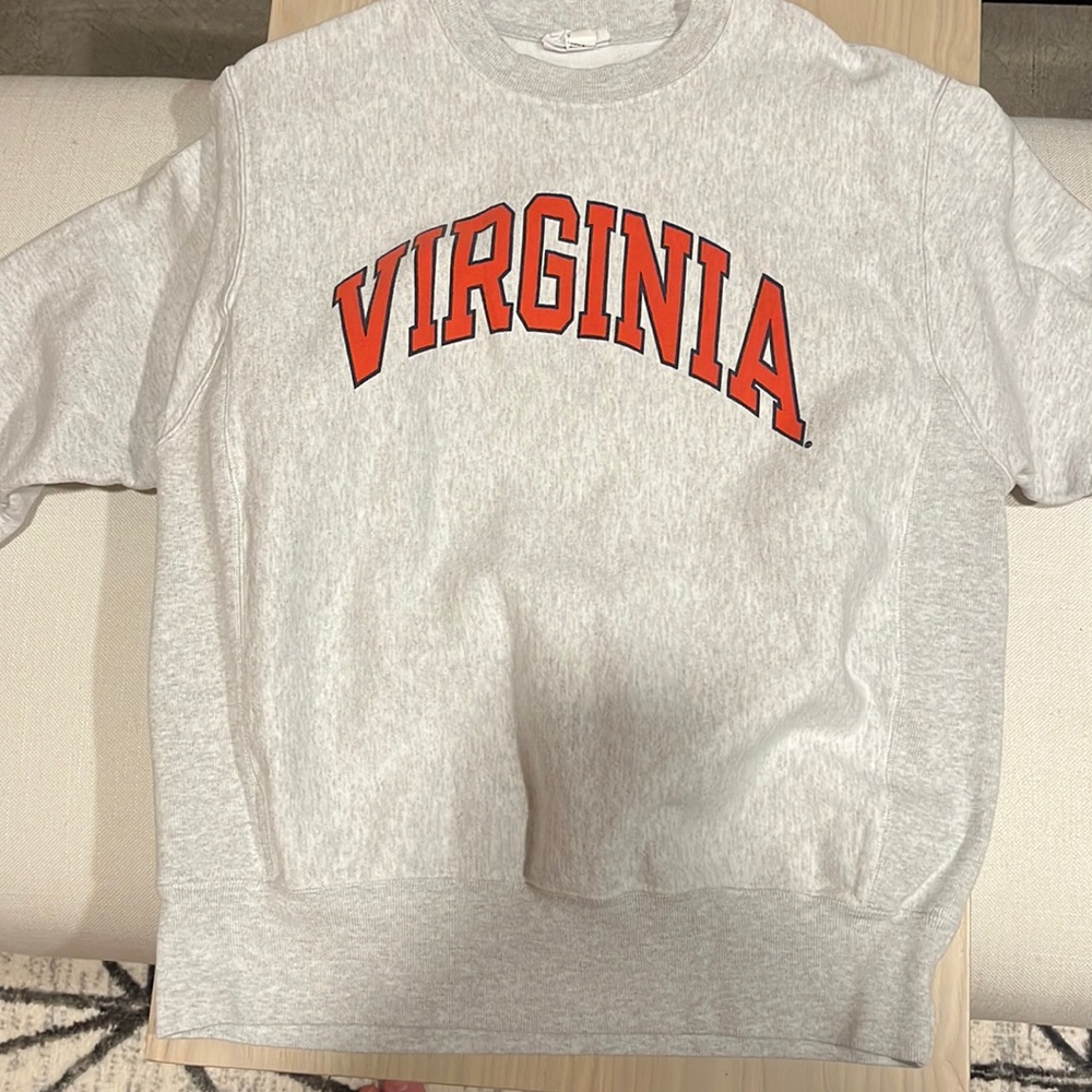 UVA Reverse Weave Champion Crewneck Size M